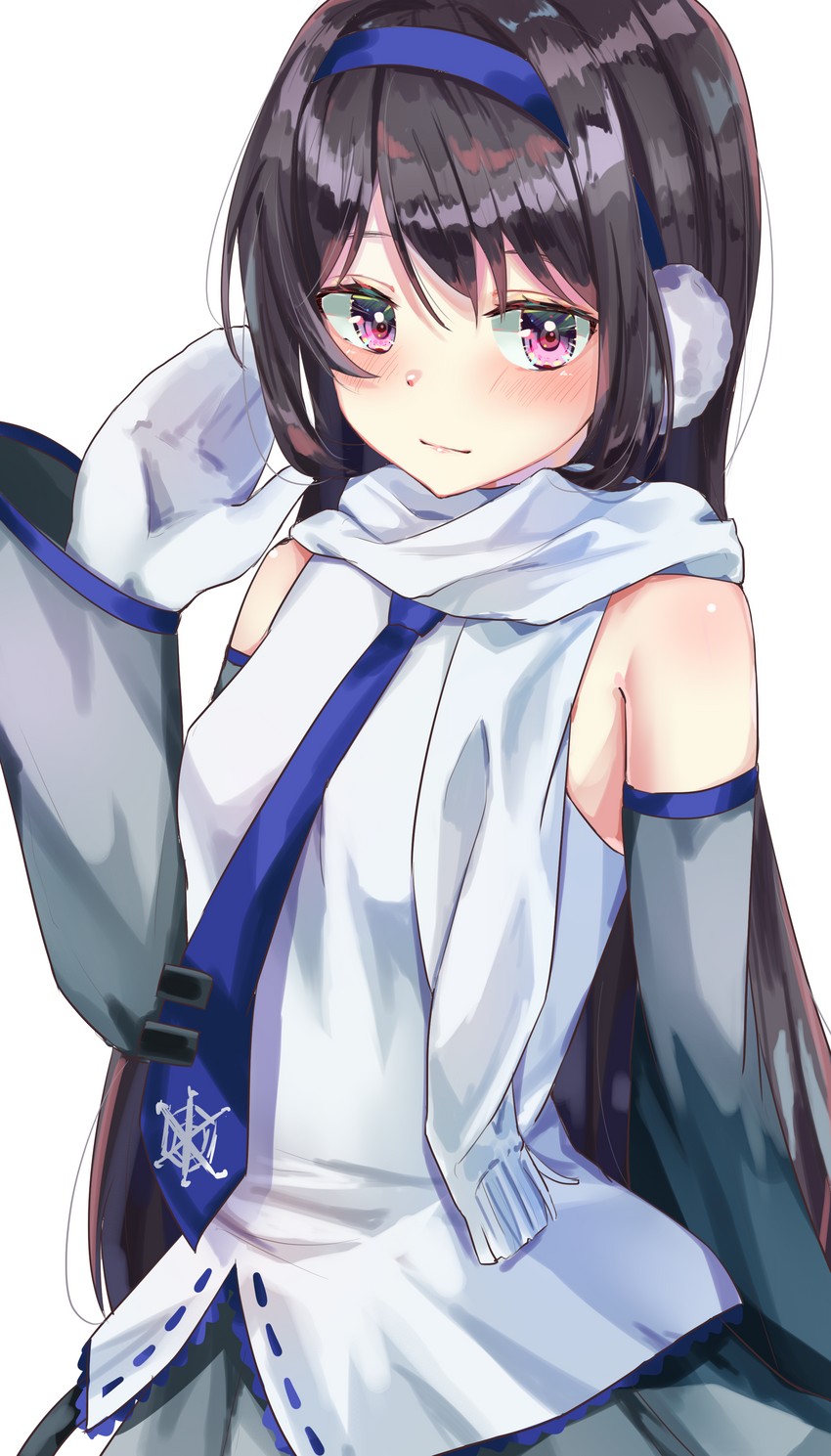 hatsune miku, akemi homura, and yuki miku (vocaloid and 1 more) drawn by yuunamida_uyu