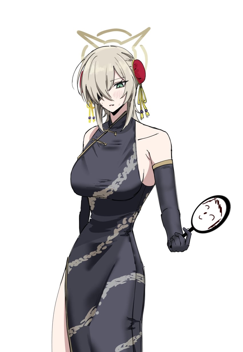 sensei, doodle sensei, and suou (blue archive) drawn by nagomu_7_56