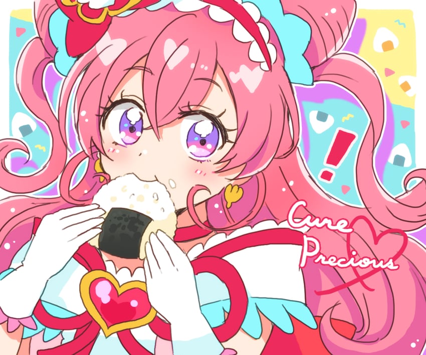 nagomi yui and cure precious (precure and 1 more) drawn by hitopm