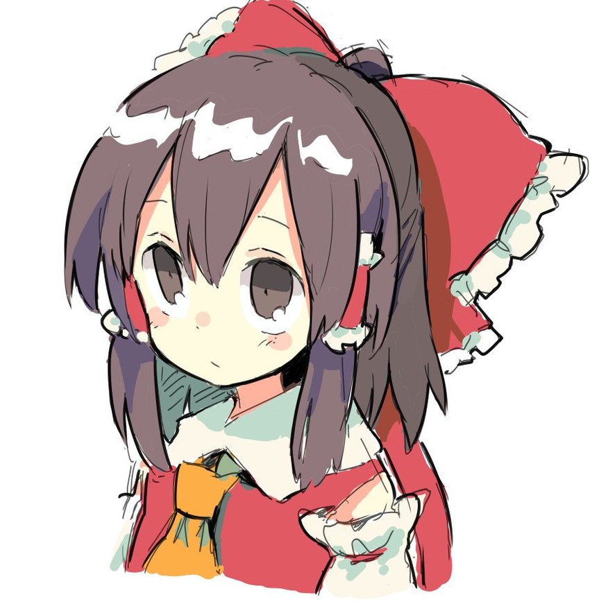 hakurei reimu (touhou) drawn by moyazou_(kitaguni_moyashi_seizoujo)