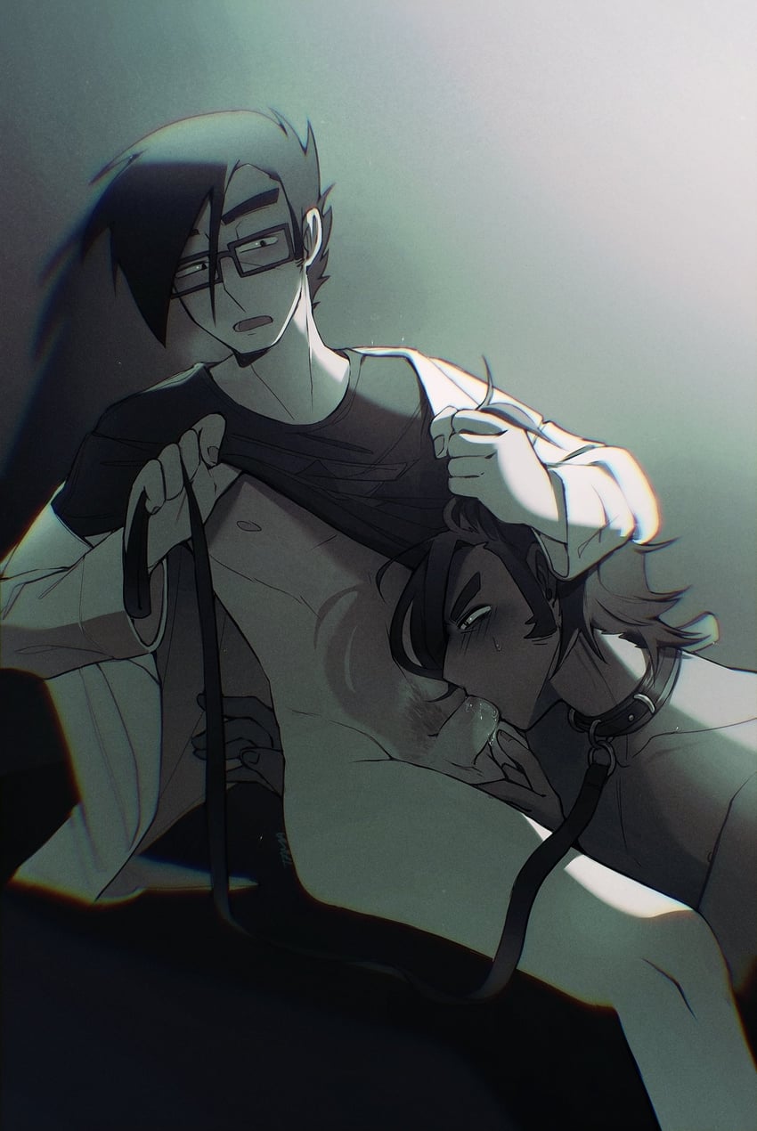 gideon graves and matthew patel (scott pilgrim and 1 more) drawn by existenc3