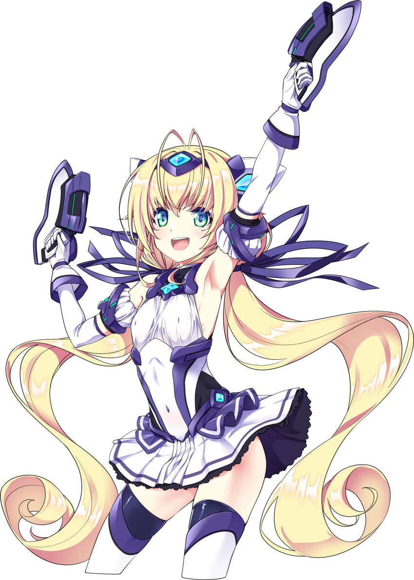 katsuragi shiori and exs-tia spica (kouyoku senki exs-tia and 1 more) drawn by inoino