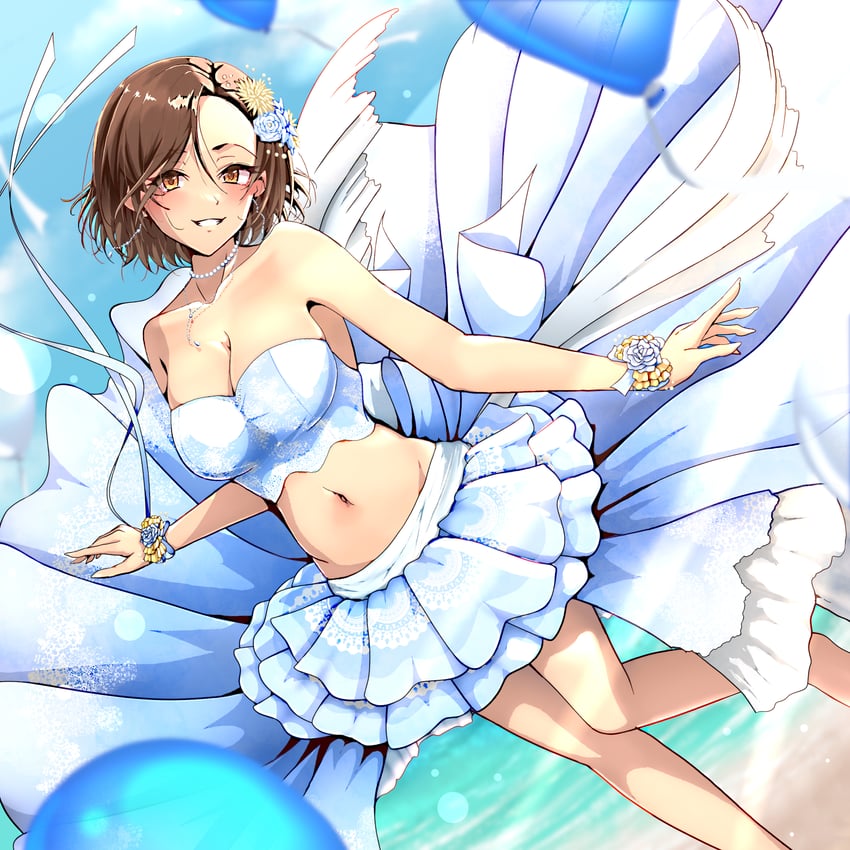 mizuki seira (idolmaster and 2 more) drawn by hitofudegaki_usagi