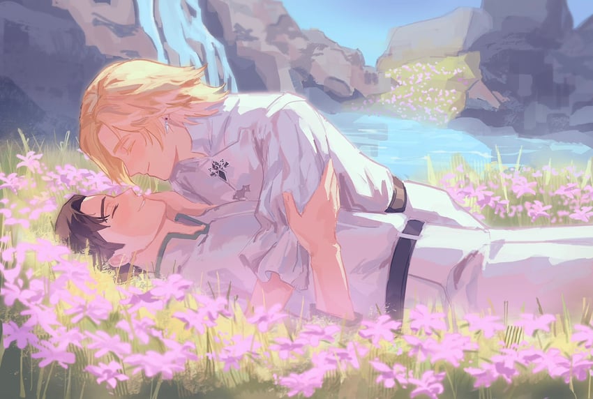 dion lesage and terrence (final fantasy and 1 more) drawn by babykatafan