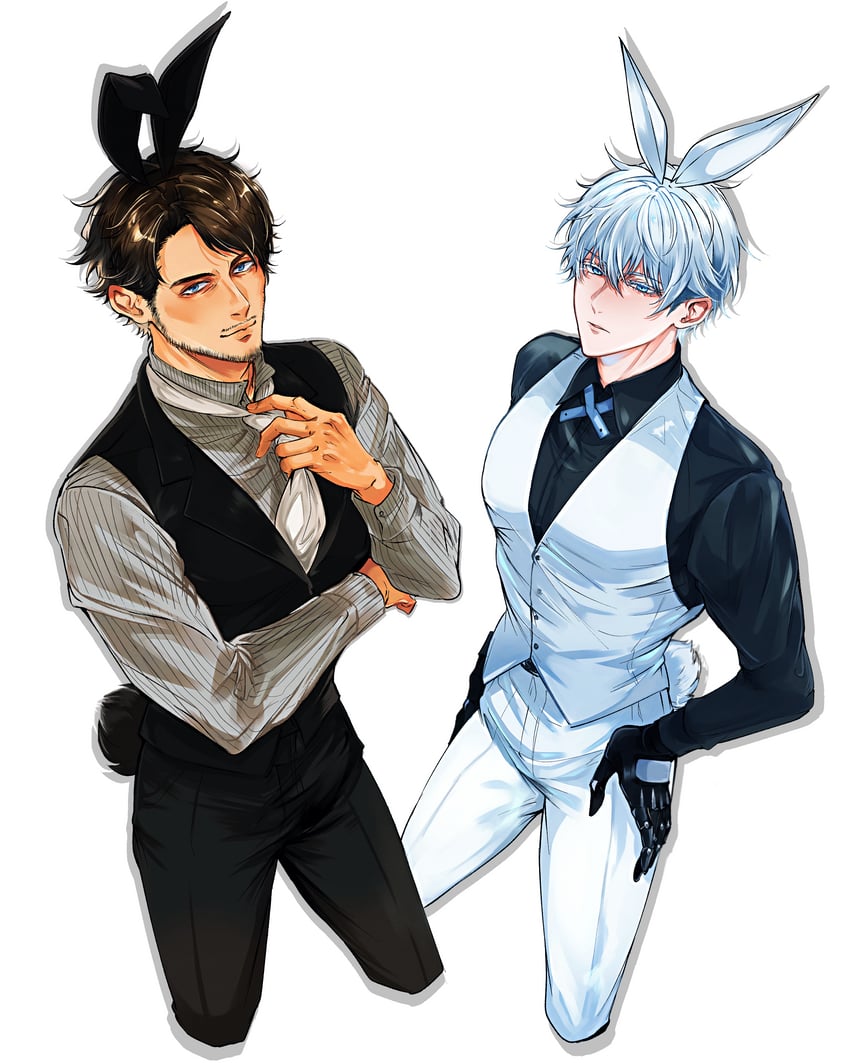 andersen and johan (goddess of victory: nikke) drawn by dimjh