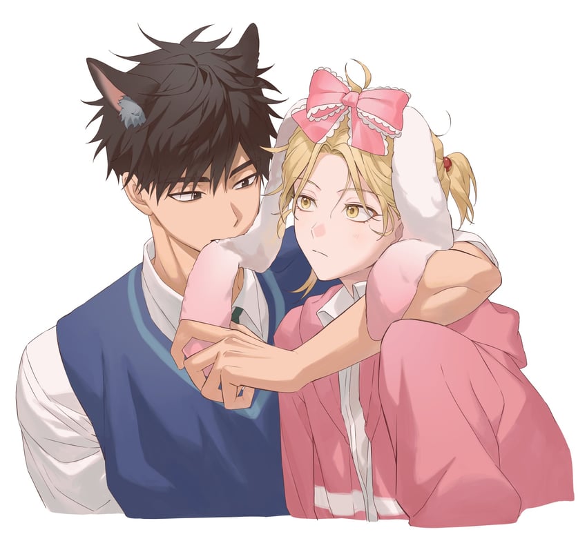 baek eunyung and goh haejoon (no home) drawn by 5_taku