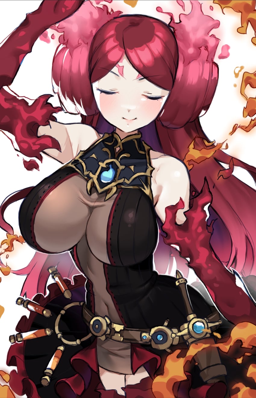 brighid (xenoblade chronicles and 1 more) drawn by suuuuica