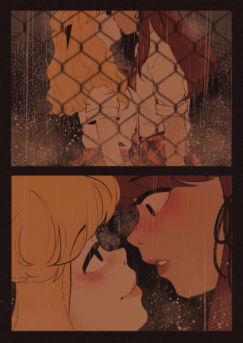 hakurei reimu and kirisame marisa (touhou and 1 more) drawn by pixie_(milkywaypixies)