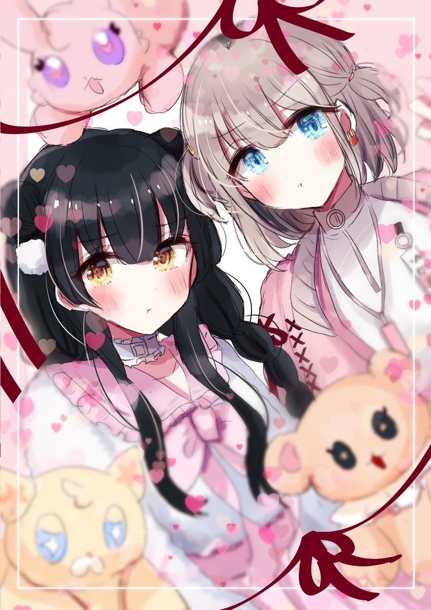 mayuzumi fuyuko and serizawa asahi (idolmaster and 1 more) drawn by koya_(0okoya)