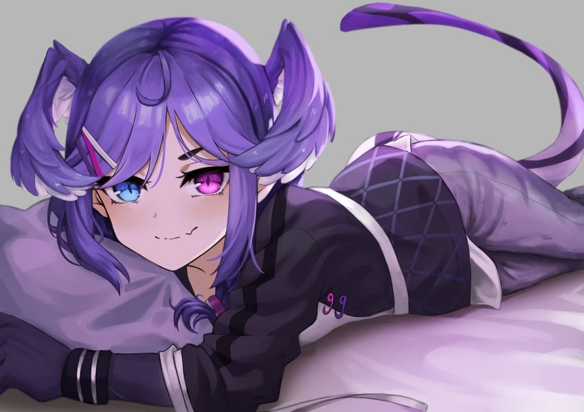selen tatsuki (nijisanji and 1 more) drawn by narunin