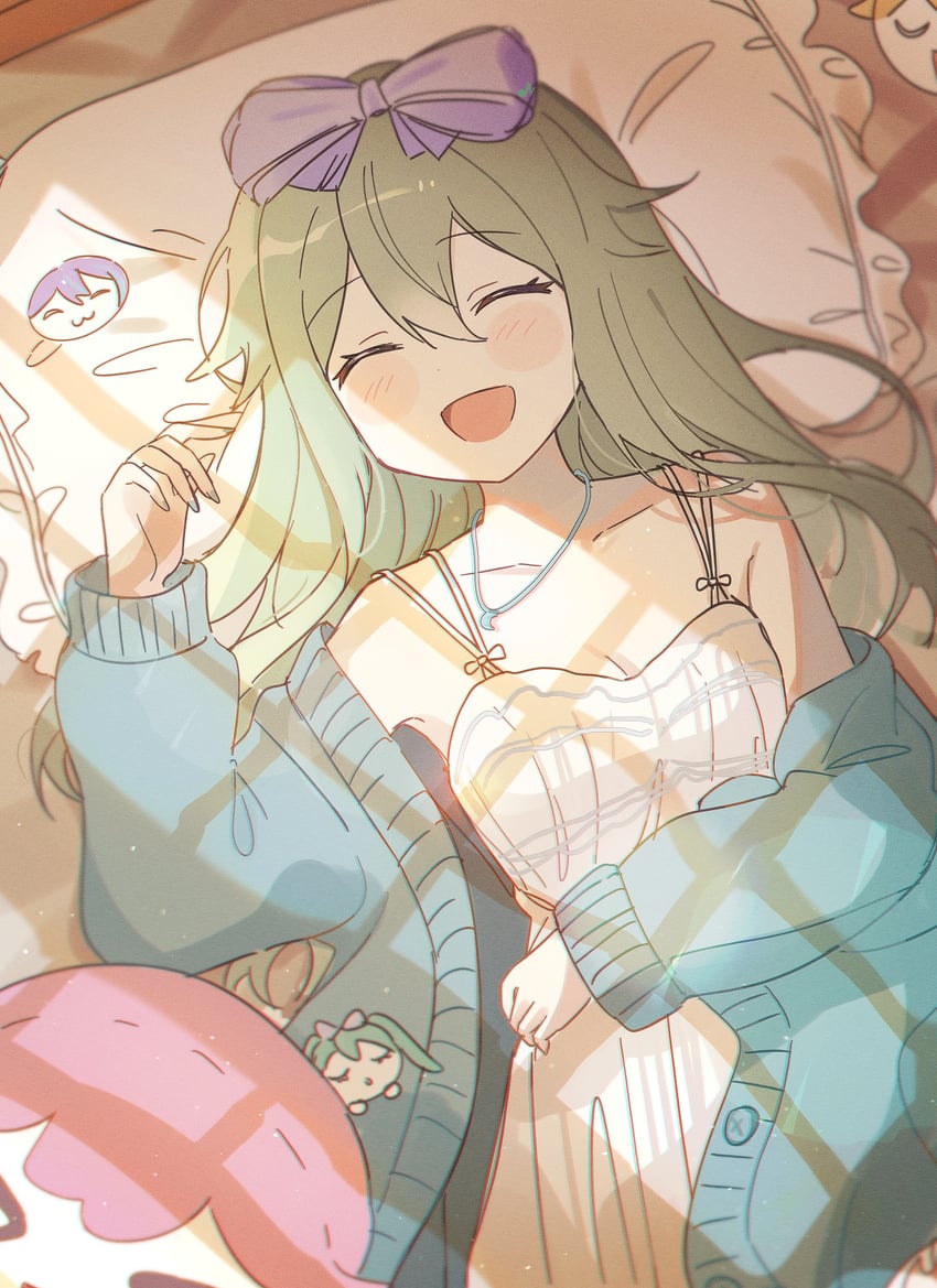 hatsune miku, ootori emu, tenma tsukasa, kusanagi nene, kamishiro rui, and 1 more (vocaloid and 1 more) drawn by pjmiyo