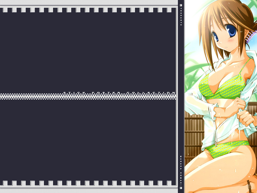komaki manaka (to heart and 1 more) drawn by inui_sekihiko