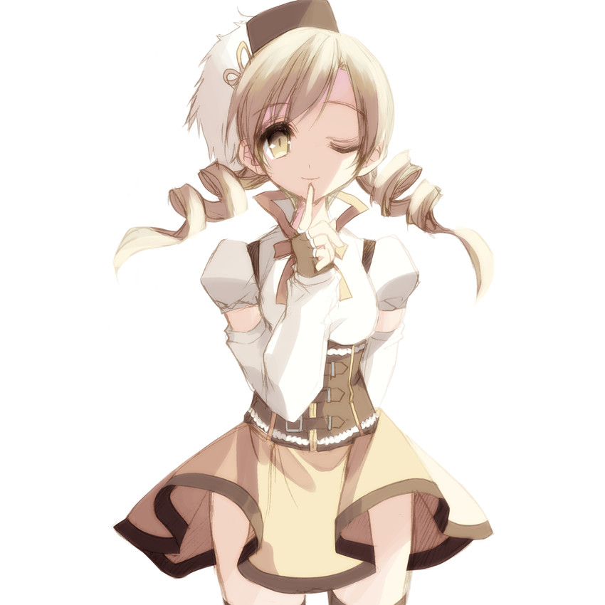 tomoe mami (mahou shoujo madoka magica) drawn by misteor