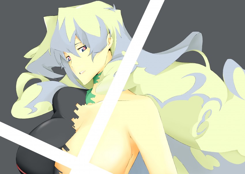 nia teppelin and antispiral nia (tengen toppa gurren lagann) drawn by nanao_(mahaya)