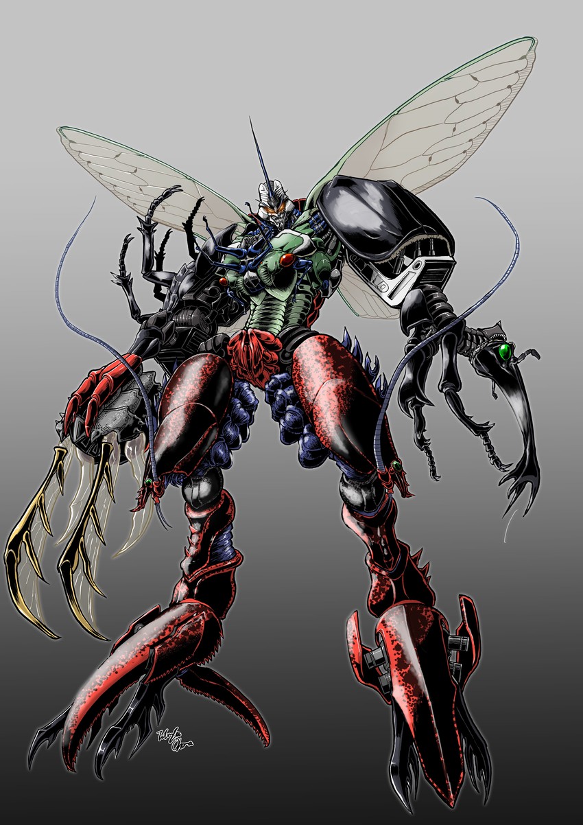 tripredacus (transformers and 2 more) drawn by oohara_tetsuya
