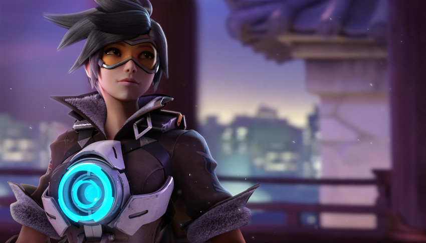 tracer (overwatch and 1 more) drawn by kevin_lumoindong