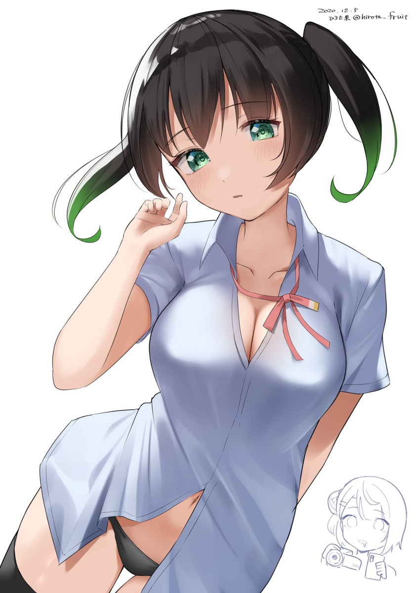 uehara ayumu and takasaki yu (love live! and 1 more) drawn by hirota_fruit