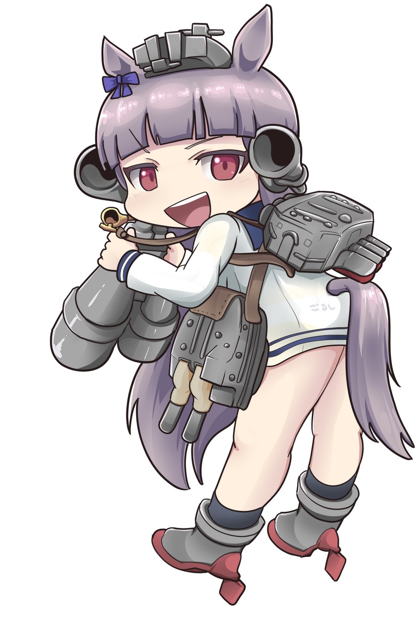 yukikaze and gold ship (kantai collection and 1 more) drawn by sakusan_(ss-awesome)