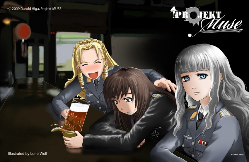 adalwolfa schulman, wilhelmina von schwarzenberg, and brunhilde rauschenberg (projekt muse) drawn by lone_wolf