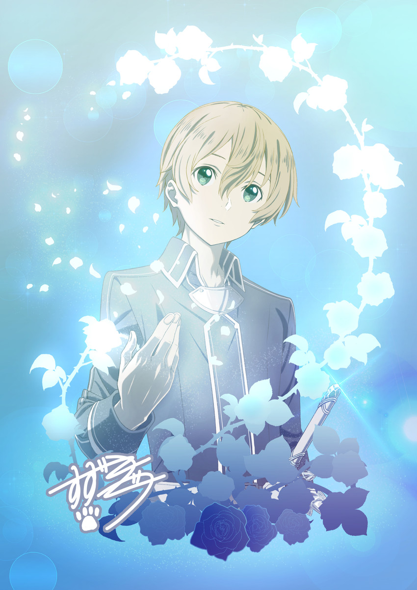 eugeo (sword art online and 1 more) drawn by suzuki_gou