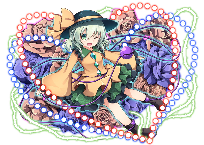komeiji koishi (touhou) drawn by nogisaka_kushio