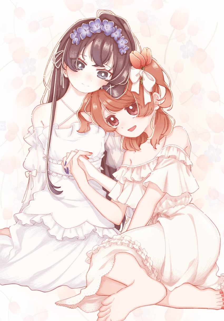 aijou karen and kagura hikari (shoujo kageki revue starlight) drawn by hirake_goma