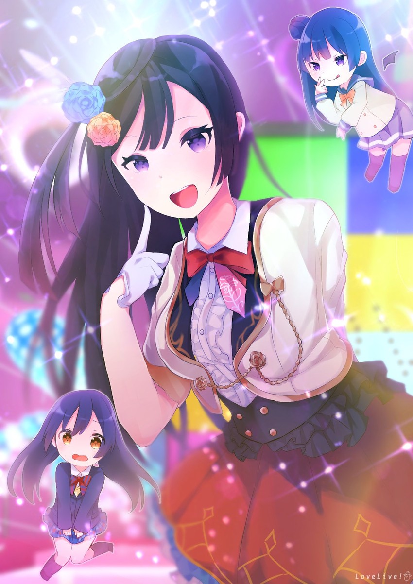 sonoda umi, tsushima yoshiko, and yuki setsuna (love live! and 3 more)