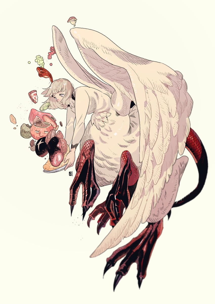 falin touden and walking mushroom (dungeon meshi) drawn by steelscarlet
