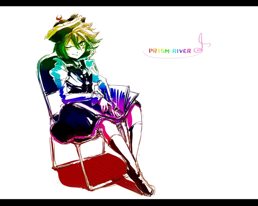 lunasa prismriver (touhou) drawn by harusame_(unmei_no_ikasumi)