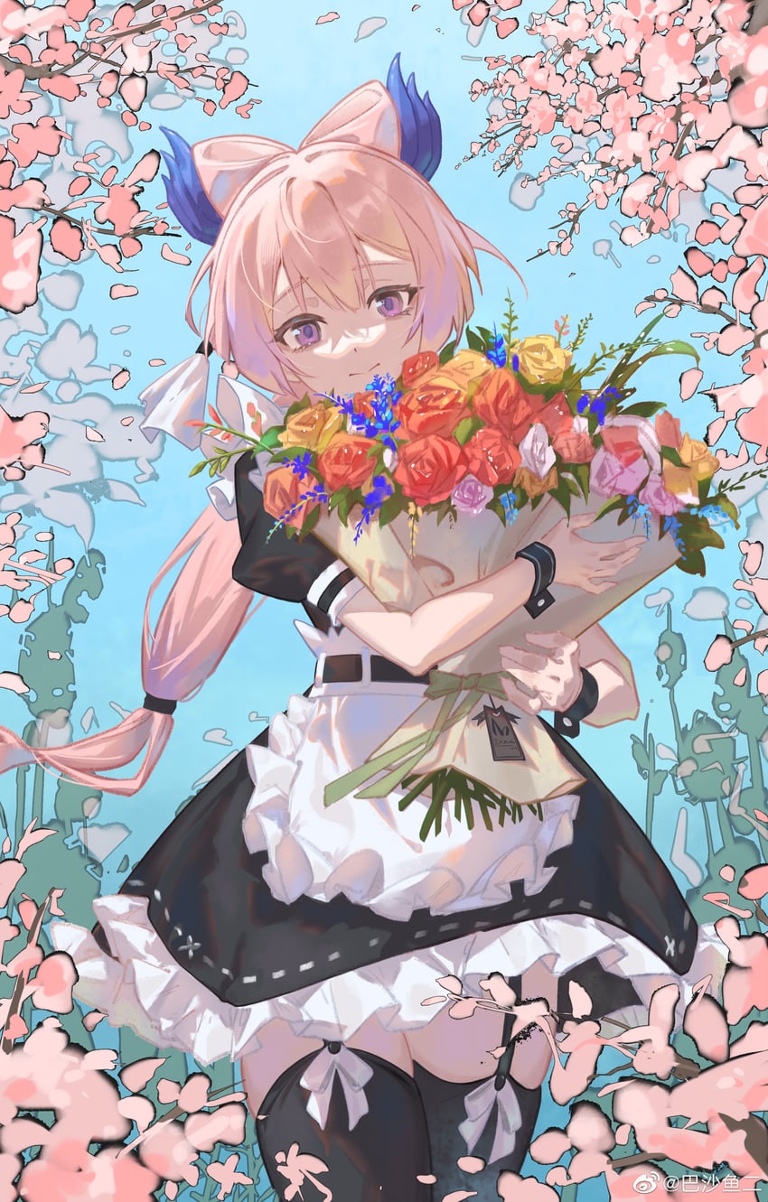 sangonomiya kokomi (genshin impact) drawn by ba_sha_yu_er