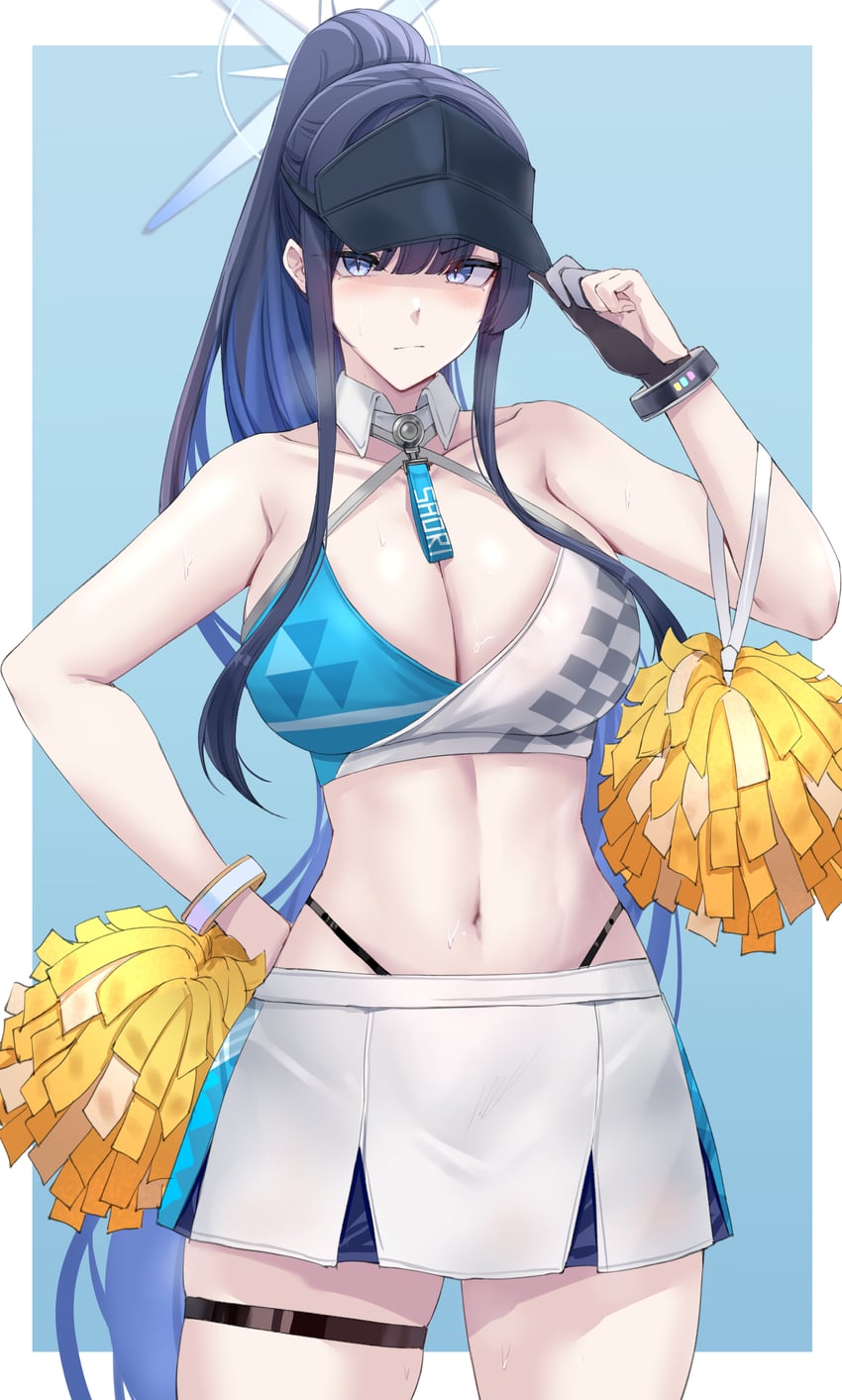 saori (blue archive) drawn by kanta077