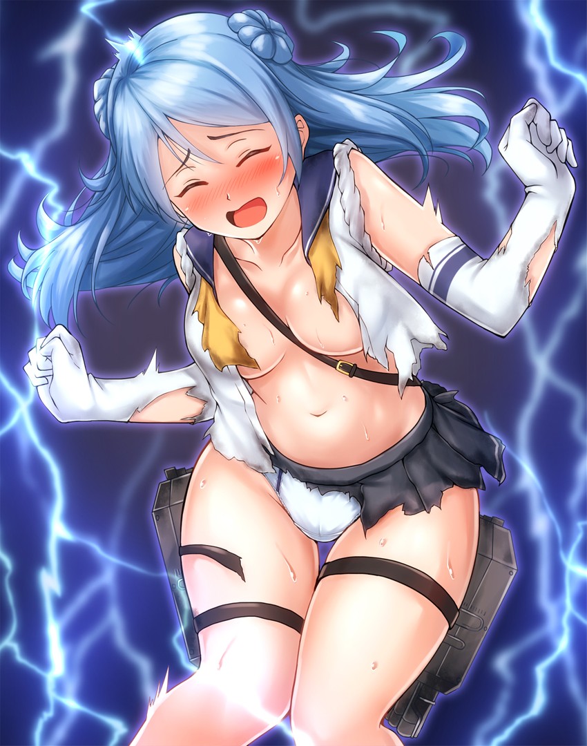 urakaze (kantai collection) drawn by zanntetu