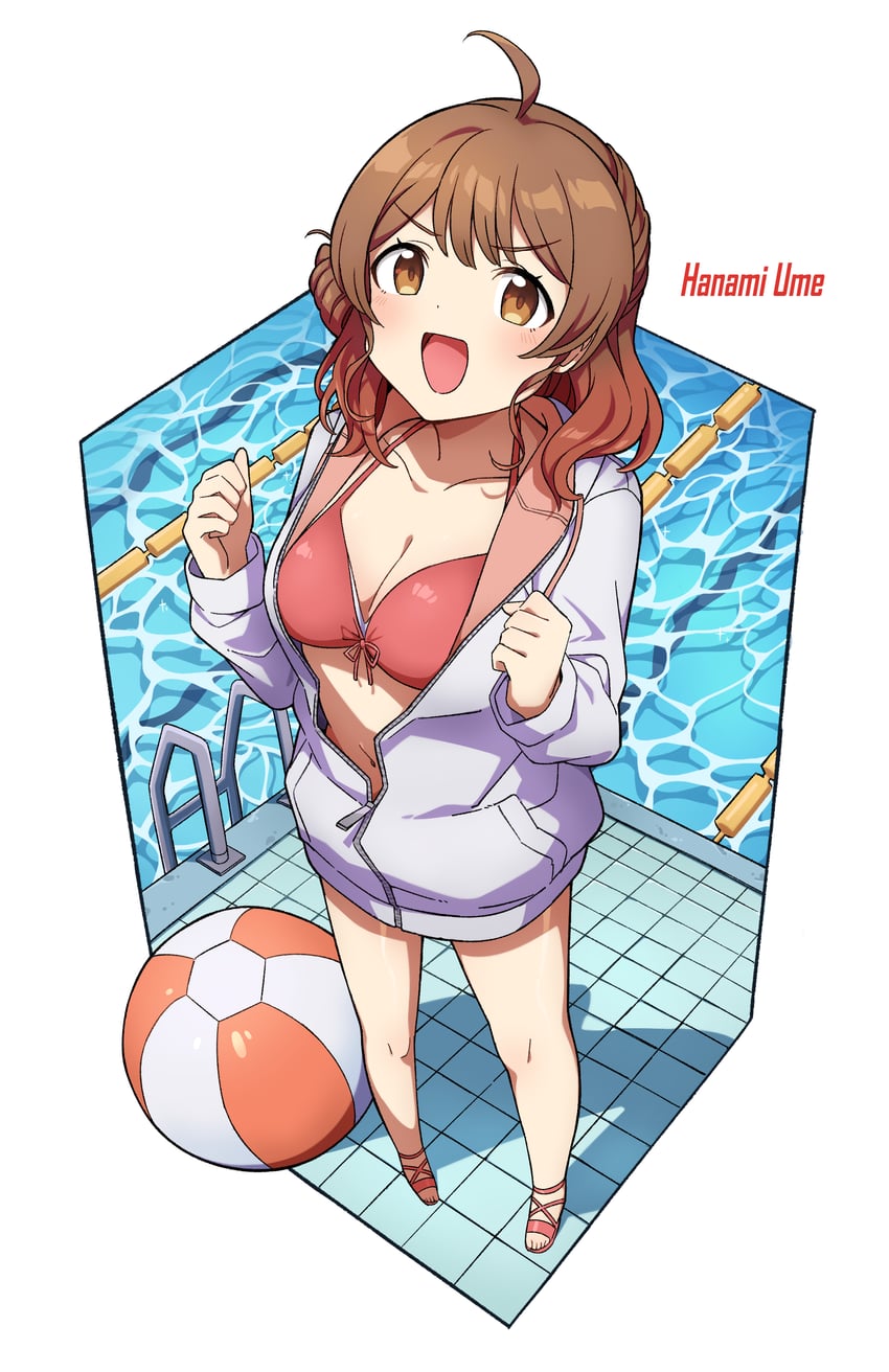 hanami ume (idolmaster and 1 more) drawn by sha_(siasha0104)
