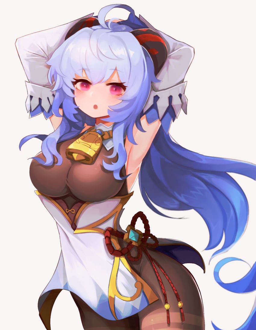 ganyu (genshin impact) drawn by hwaryeok