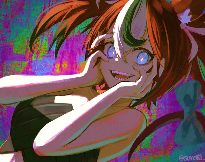 hakos baelz (hololive and 1 more) drawn by sumosumo