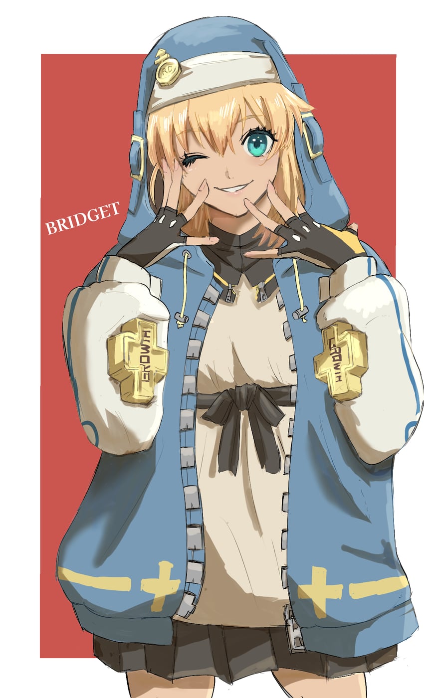 bridget (guilty gear and 1 more) drawn by kinokonyo