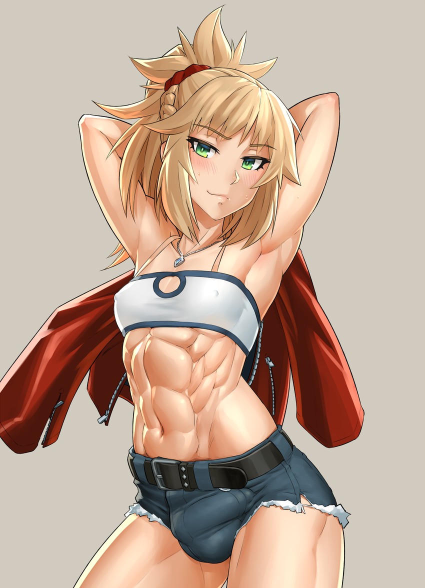 mordred (fate and 1 more) drawn by mikoyan