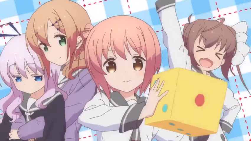 sengoku kamuri, momochi tamate, ichinose hana, and tokura eiko (slow start)