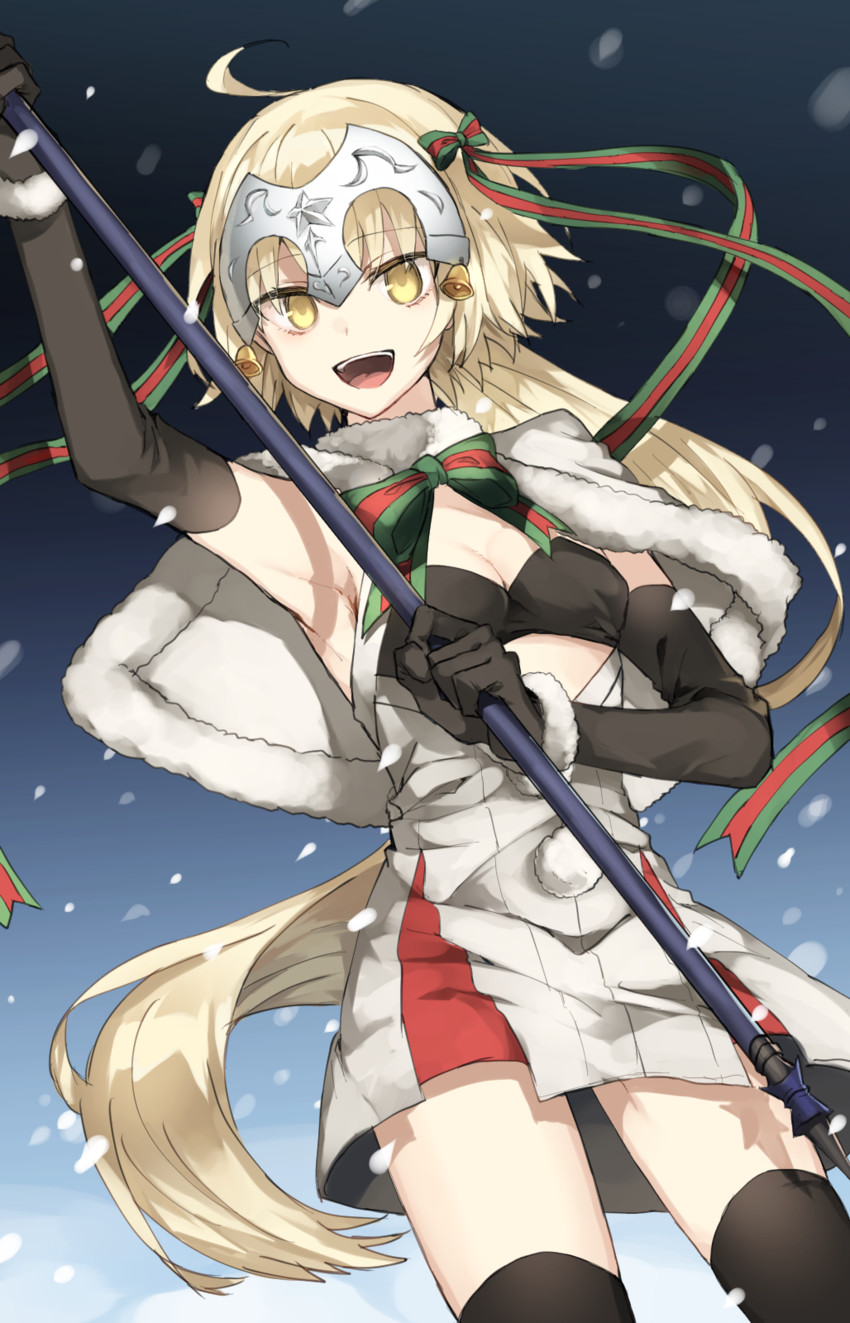 jeanne d'arc alter santa lily (fate and 1 more) drawn by chibirisu