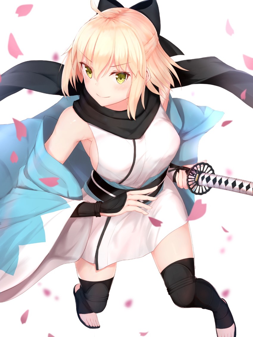 okita souji (fate and 1 more) drawn by reuri_(tjux4555)