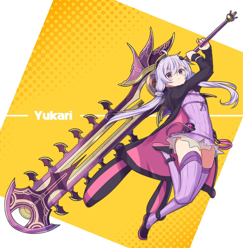 yuzuki yukari (vocaloid and 3 more) drawn by rune_(ru-nn)
