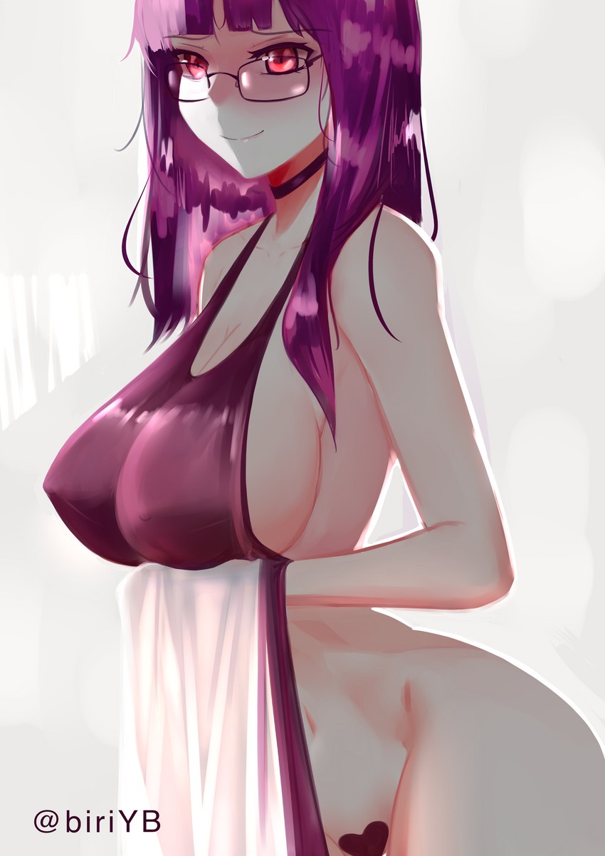 asagami fujino (fate and 2 more) drawn by zaki_(zaki_btw)