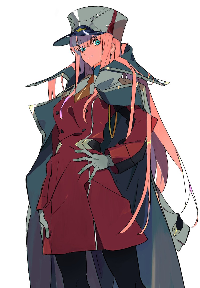 zero two (darling in the franxx) drawn by you_(nanban319)
