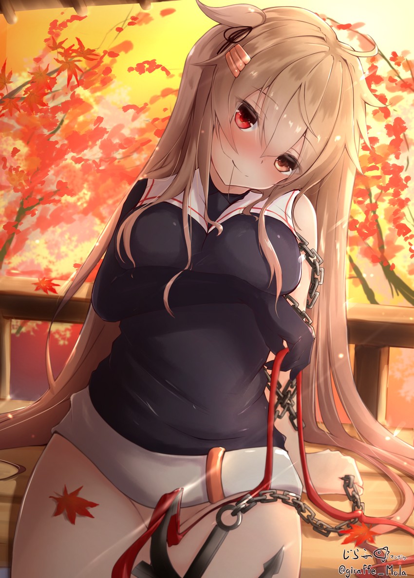murasame and murasame kai ni (kantai collection) drawn by giraffe_(ilconte)