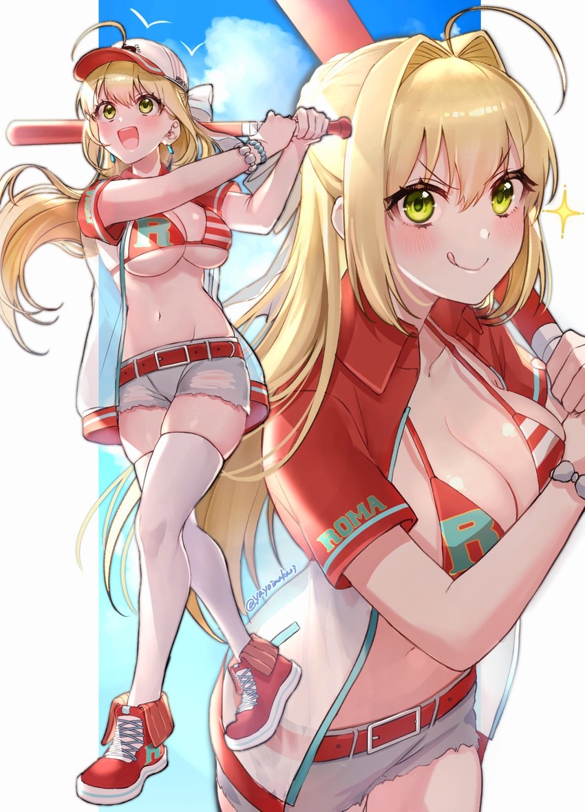 nero claudius (fate and 1 more) drawn by yayoi_maka