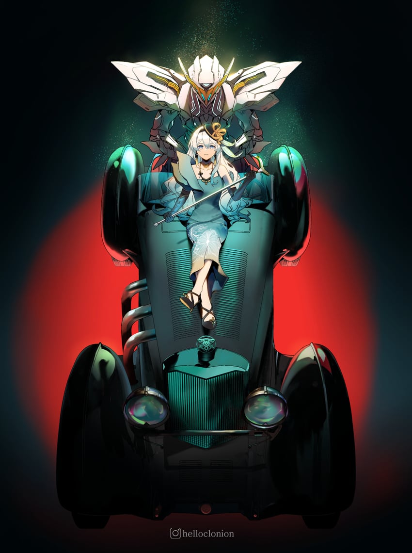 firefly and sam (honkai and 1 more) drawn by clonion