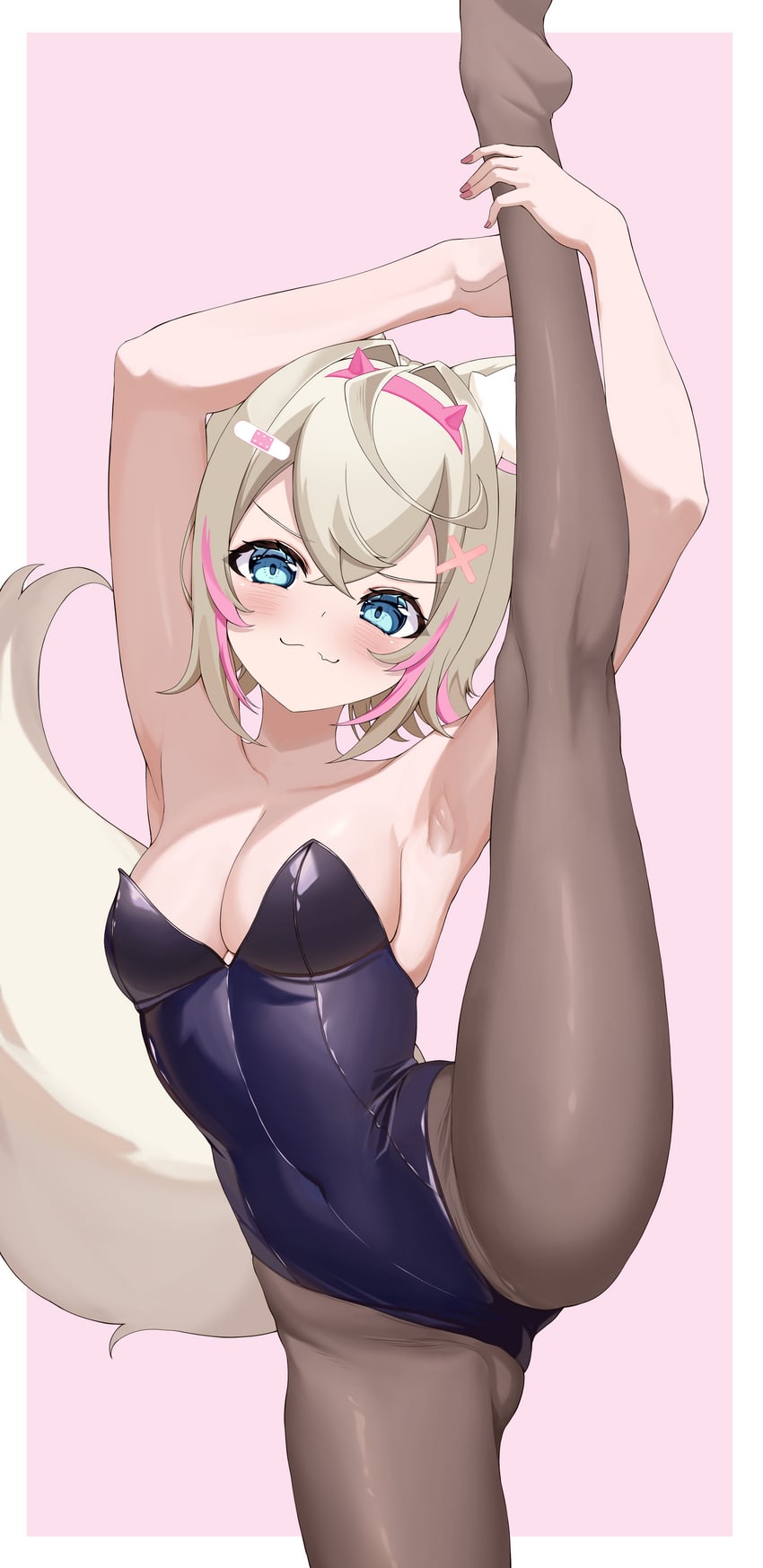 mococo abyssgard (hololive and 1 more) drawn by yuni_animal_(remyi_3)