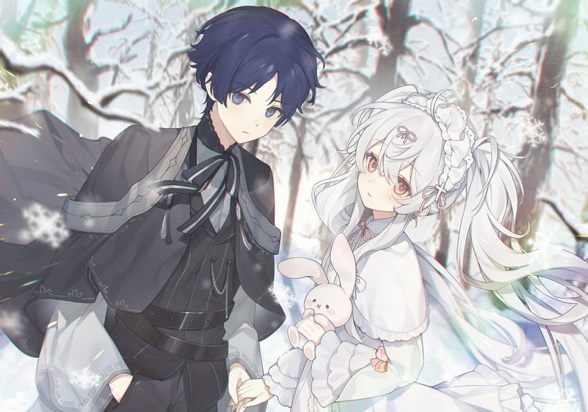 scaramouche, wanderer, and hayami momo (original and 1 more)