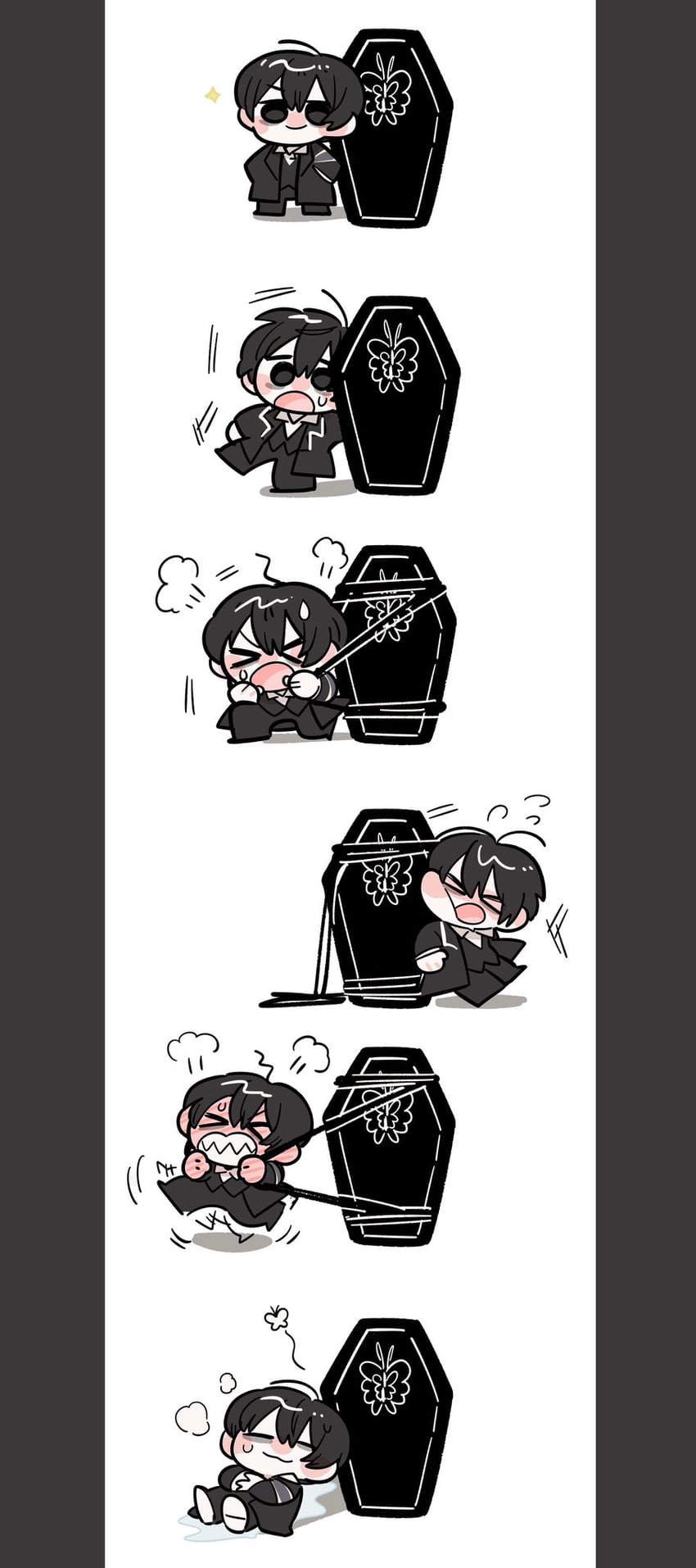 yi sang (project moon and 2 more) drawn by kojocho05