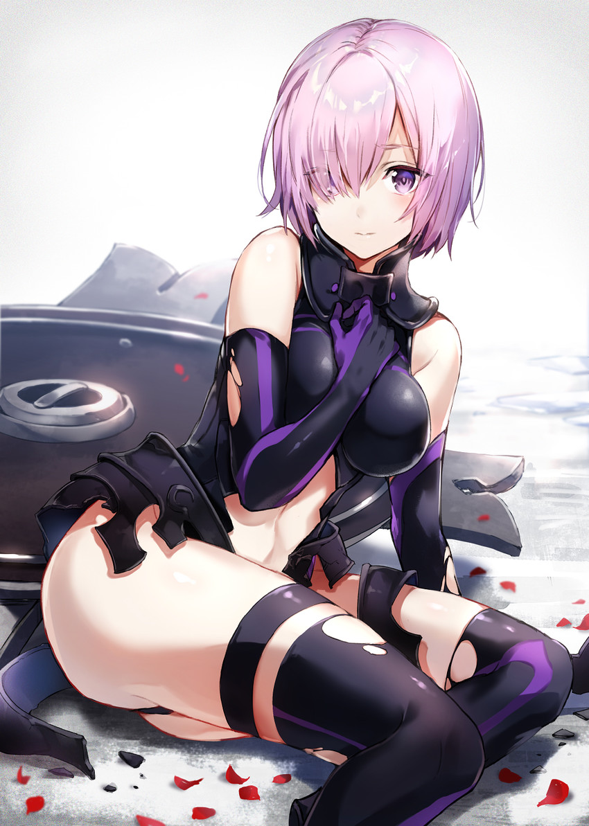 mash kyrielight (fate and 1 more) drawn by arisaka_ako